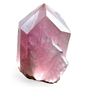 Healing Rose Quartz Stone Png Tsk65 PNG Image