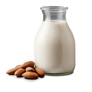 Healthy Almond Milk Recipe PNG ceg PNG with transparent background