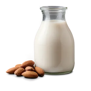 Healthy Almond Milk Recipe Png Ceg PNG Image