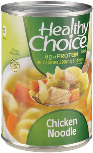 Healthy Choice Chicken Noodle Soup, HD Png Download PNG image with transparent background