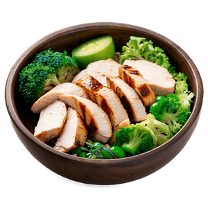 Healthy Grilled Chicken Bowl PNG 06262024 PNG with transparent background