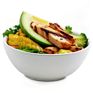 Healthy Grilled Chicken Bowl PNG 77 PNG with transparent background
