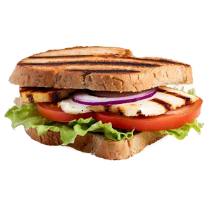 Healthy Grilled Chicken Sandwich Png Yxb33 PNG Image