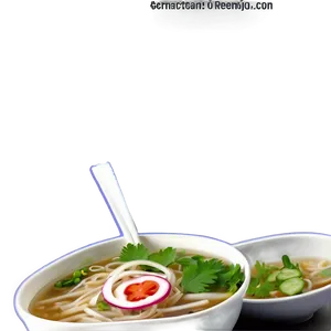 Healthy Vegetarian Pho Png Ada PNG Image