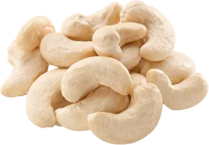 Heapof Cashew Nuts Isolated PNG Image