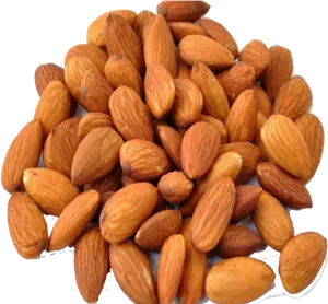 Heapof Raw Almonds PNG Image