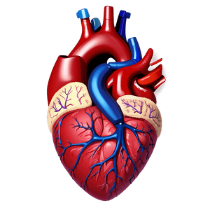 Heart Anatomy Art PNG 06202024 PNG