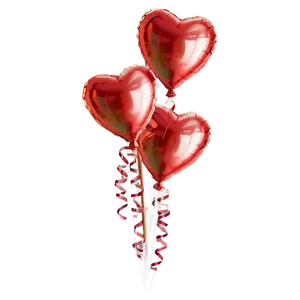 Heart Balloon Bouquet Png Dhx50 PNG Image