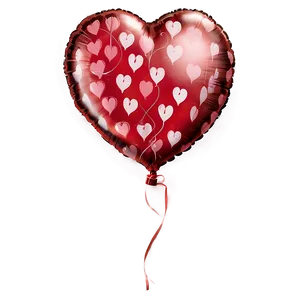 Heart Balloon Gift Png Djc PNG Image