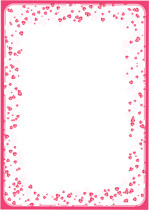 #mq #pink #heart #frame #frames #border #borders - Marco Para Fotos Del 14 De Febrero, HD Png Download PNG