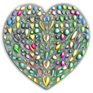 Heart Doodle Pattern Png Fvn PNG Image