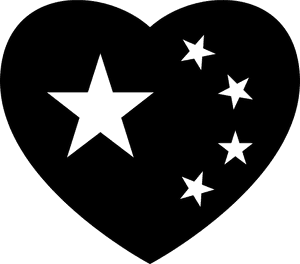 Heart Flag Of China - China Flag Round Png, Transparent Png PNG image with transparent background