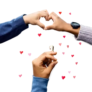 Heart Hands Celebration Png 71 PNG Image