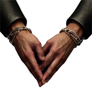 Heart Hands Chain Png 06292024 PNG Image