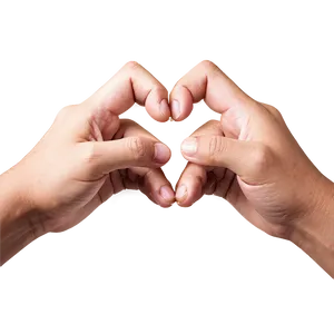 Heart Hands Support Png Jgj PNG Image