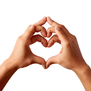 Heart Hands Together Png Tlk PNG Image