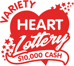 Heart Lottery10000 Cash Graphic PNG image with transparent background