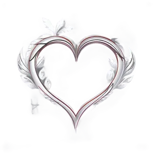 Heart Shape Sketch Png 66 PNG Image