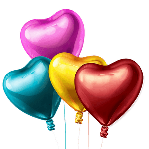 Heart Shaped Balloon PNG 06212024 PNG