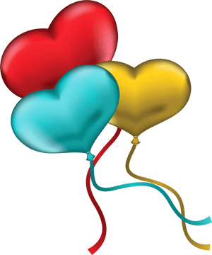 Heart Clipart Baloon Crafts - Heart Balloon Free Clipart, HD Png Download PNG