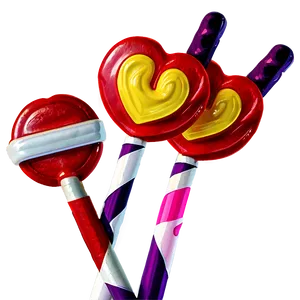 Heart Shaped Lollipop Png Dmx92 PNG Image