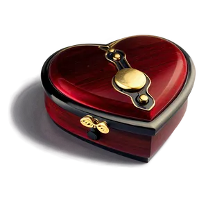 Heart Shaped Music Box Png Txk PNG Image