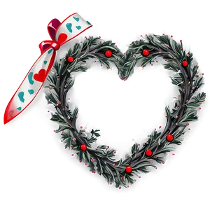 Heart Wreath Overlay Png Wld11 PNG Image