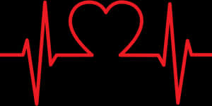 Heartbeat Electrocardiogram Graphic PNG image with transparent background