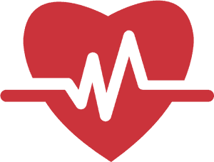 Heartbeat Icon Healthcare Symbol PNG image with transparent background