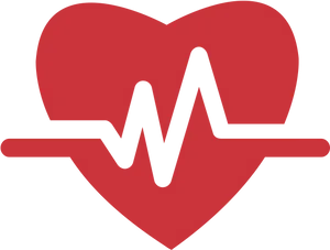 Heartbeat Icon Healthcare Symbol PNG Image