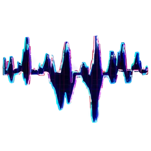 Heartbeat With Glitch Effect Png 4 PNG Image