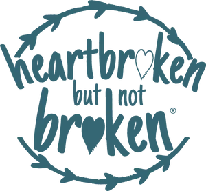 Heartbroken But Not Broken Graphic PNG Image