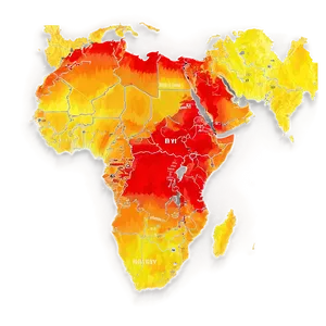 Heat Map Of World Population Density Png 30 PNG Image