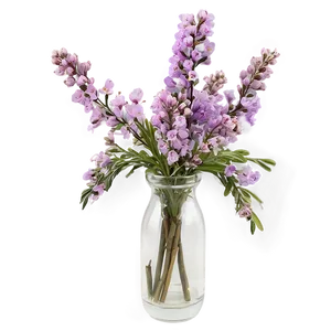 Heather In Vase Png Iva PNG Image