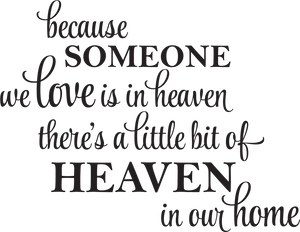 Heavenly Love Quote PNG Image