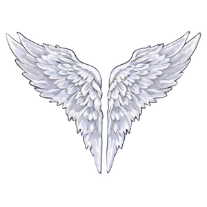 Heavenly White Wings Art Png 48 PNG Image