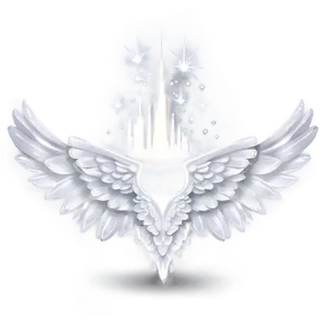 Heavenly White Wings Art Png Vqw38 PNG Image