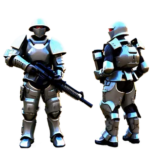 Heavy Armor Soldiers Png Nen PNG Image