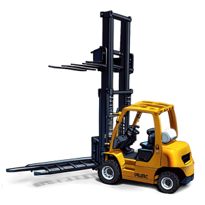 Heavy Cargo Forklift PNG hgg PNG with transparent background