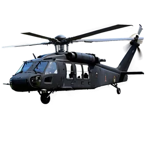 Heavy Duty Black Hawk Helicopter Png Mxw PNG Image