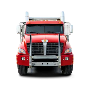 Heavy Duty Red Truck Png Cxh4 PNG Image