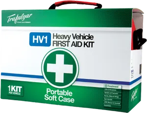 Heavy Vehicle Portable First Aid Kit PNG Image