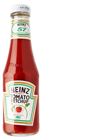 Heinz Tomato Sauce Big Red 300 Gm - Heinz Tomato Ketchup 300gm, HD Png Download PNG with transparent background