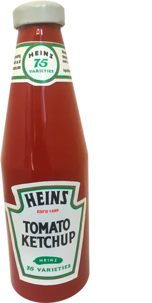 Heinz Tomato Ketchup Bottle PNG Image