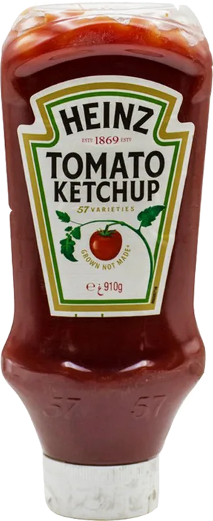 Heinz Tomato Ketchup Bottle PNG Image