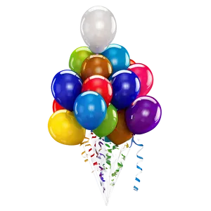 Helium Balloons Png Aqk PNG Image