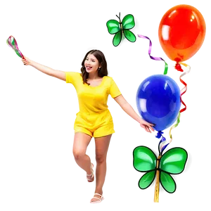 Helium Balloons Png Fri PNG Image