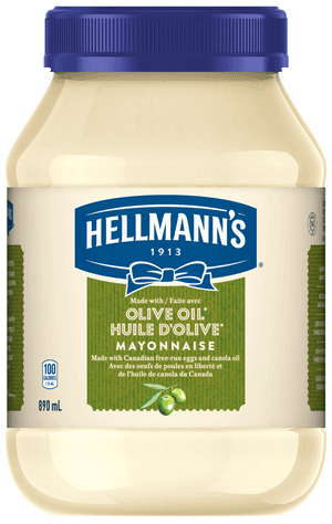 Hellmann’s® With Olive Oil - Hellmanns Mayonnaise Light 400g, HD Png Download PNG with transparent background