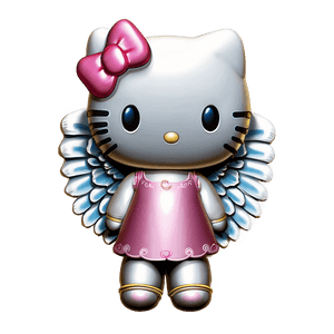 Hello Kitty Angel PNG msi85 PNG image with transparent background