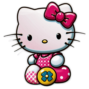 Hello kitty b PNG with transparent background